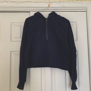 Lululemon Scuba Oversized Half-Zip Hoodie in Night Sea Size M/L